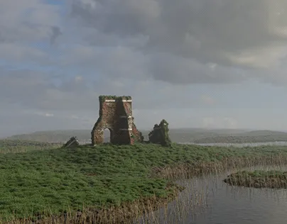 Render of The Ruins of Nowhere environment