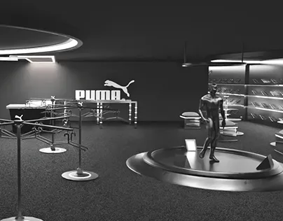 Visualization of the Puma store redesign
